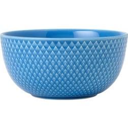 Lyngby Porcelæn Rhombe Blue Bowl 13cm