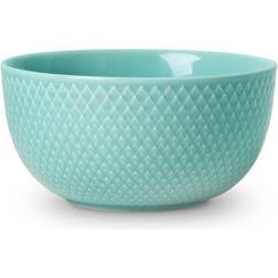 Lyngby Porcelæn Rhombe Aqua Bowl 13cm