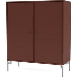 Montana Furniture Cover Masala/Chrome Storage Cabinet 70x70cm