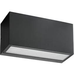 Norlys Asker Down Væglampe L22.5 Sort Vægplafond 22.5cm
