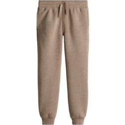 H&M Cotton Sweatshirt Joggers - Beige Marl (1236577017)