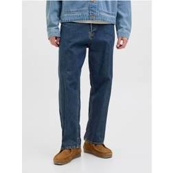 Jack & Jones Eddie Vintage Jeans Med Ledig Passform Blå