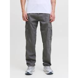 Jack & Jones Slim Fit Cargo Trouser Grey