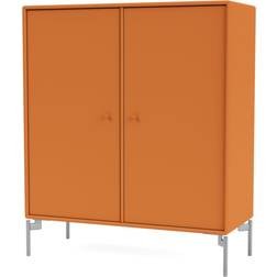 Montana Furniture Cover with Chrome Legs Turmeric Storage Cabinet 69.6x82.2cm