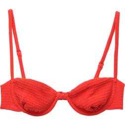 Pull&Bear Bikinioverdel knaldrød