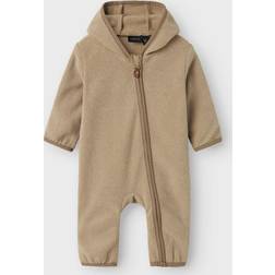 Name It Nbnmeeko Fleecedragt Brokade - Beige