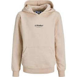 Jack & Jones Jjesoho Sweatshirt Beige/Sort