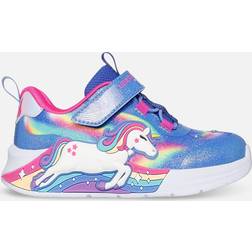 Skechers Skor Med Ljus Unicorn Chaser - Blå/Turkos/Rosa/Vit