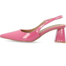 Bianco Biamaralyn Slingback Patent Kvinde Pumps - Hot Pink