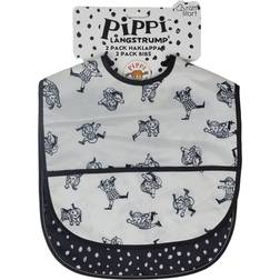 Rätt Start Pippi Circus Bibs 2-pack
