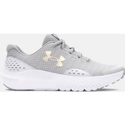 Under Armour UA GGS Surge 4 Sneakers - Halo Gray/Vit/Iriserande