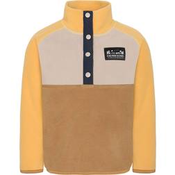 Didriksons Monte Kids Half Button Fleecetrøje - Cumin