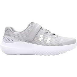 Under Armour Pre-School Surge 4 AC - Halo Gray/White/Iridescent