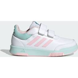 adidas Kid's Tensaur Hook and Loop - Cloud White/Clear Pink/Semi Flash Aqua