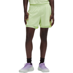 Lululemon Fast and Free Lined Running Short 5" - Lemongrass