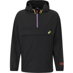 Asics M Atc Relaxed Pullover Jacket - Gul/Orange/Svart