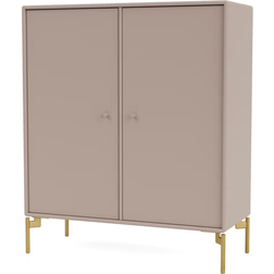 Montana Furniture Cover with Brass Legs Mushroom Storage Cabinet 69.6x69.6cm