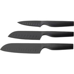 Dorre Sukai Knivsæt 3 Dele Sort 1 Set Knivsæt
