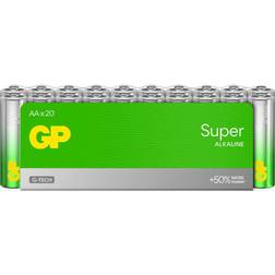 GP Batteries AA Super Alkaline 20-pack