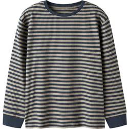 Name It Shirts navy / pastelgrøn