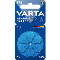 Varta Hörapparatsbatteri 675 6-pack
