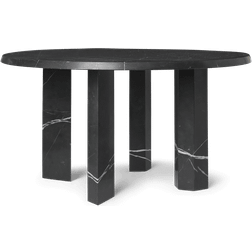 ferm LIVING Taula Coffee Table Ø67 x 35 cm Black Sofabord 67cm