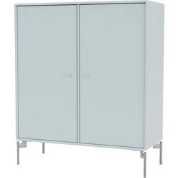 Montana Furniture Cover with Matt Chrome Legs Flint Storage Cabinet 69.6x69.6cm