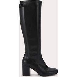 Carvela Strut Knee High Boots Synthetic - Black