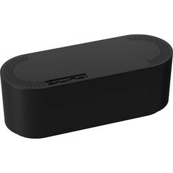 D-Line Cable Tidy Black Storage Box