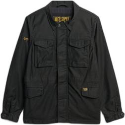 Superdry Collared M65 Cotton Jacket - Black