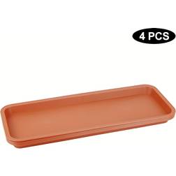 Temu Large Plastic Plant Drip Trays 15.7 x 5.9 Inch