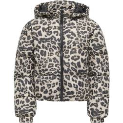 Only Dalia Puffer Jacket - Brown/Silver Mink (15354755-111)