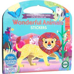 Eeboo Sticker Book Wonderful Animals
