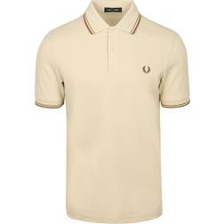Fred Perry Twin Tipped Polo Shirt - Creamy White
