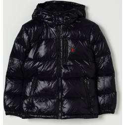 Polo Ralph Lauren Glossed Down Hooded Jacket Stl M - Sort