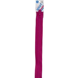 Coats Sport Separating Zipper 30 Red Rose