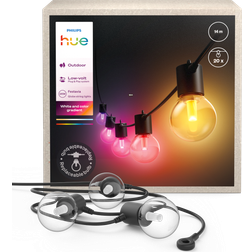 Philips Hue Festavia Globe Utomhusljusslingor 14m Ljusslinga