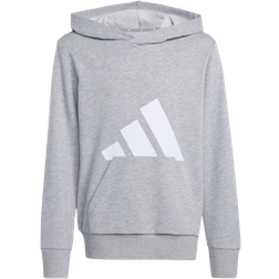 adidas Performance Hoodie J BL FT HD 280 - Mgreyh/White