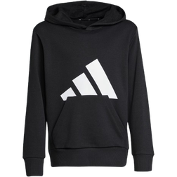 adidas Juniour Essentials Hoodie - Black/White (JC9667)