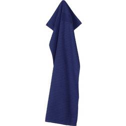 Juna Check 50x100 cm Navy Blue Bath Towel Blue (100x50cm)