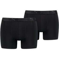 Puma Sport Microfiber Men's Boxer Shorts 2-pack - Black