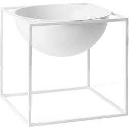 Audo Copenhagen Kubus Bowl Hvid Stor 23 x 23 cm Skål 23cm