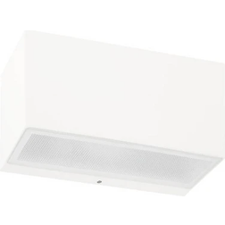 Norlys Asker Down White Wall Flush Light 22.5cm