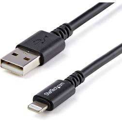 StarTech USB A 2.0 - Lightning M-M Black 3m