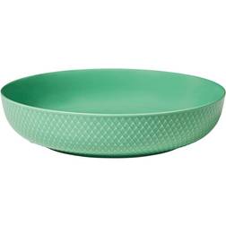 Lyngby Porcelæn Rhombe Color Serveringsskål Ø28 cm Grøn Serveringsskål 28cm 2.85L