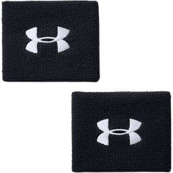Under Armour Performance Men's 3" Wristband 2-pack - Black/White