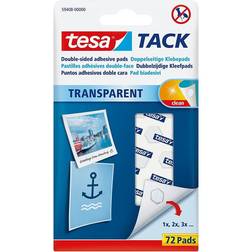 TESA Tack Transparent Double-Sided Adhesive Pads