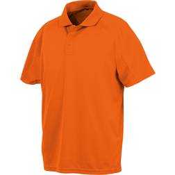 Spiro Performance Aircool Polo - Fluorescent Orange