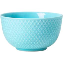 Lyngby Porcelæn Rhombe Turquoise Bowl 11cm