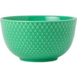 Lyngby Porcelæn Rhombe Green Bowl 11cm
